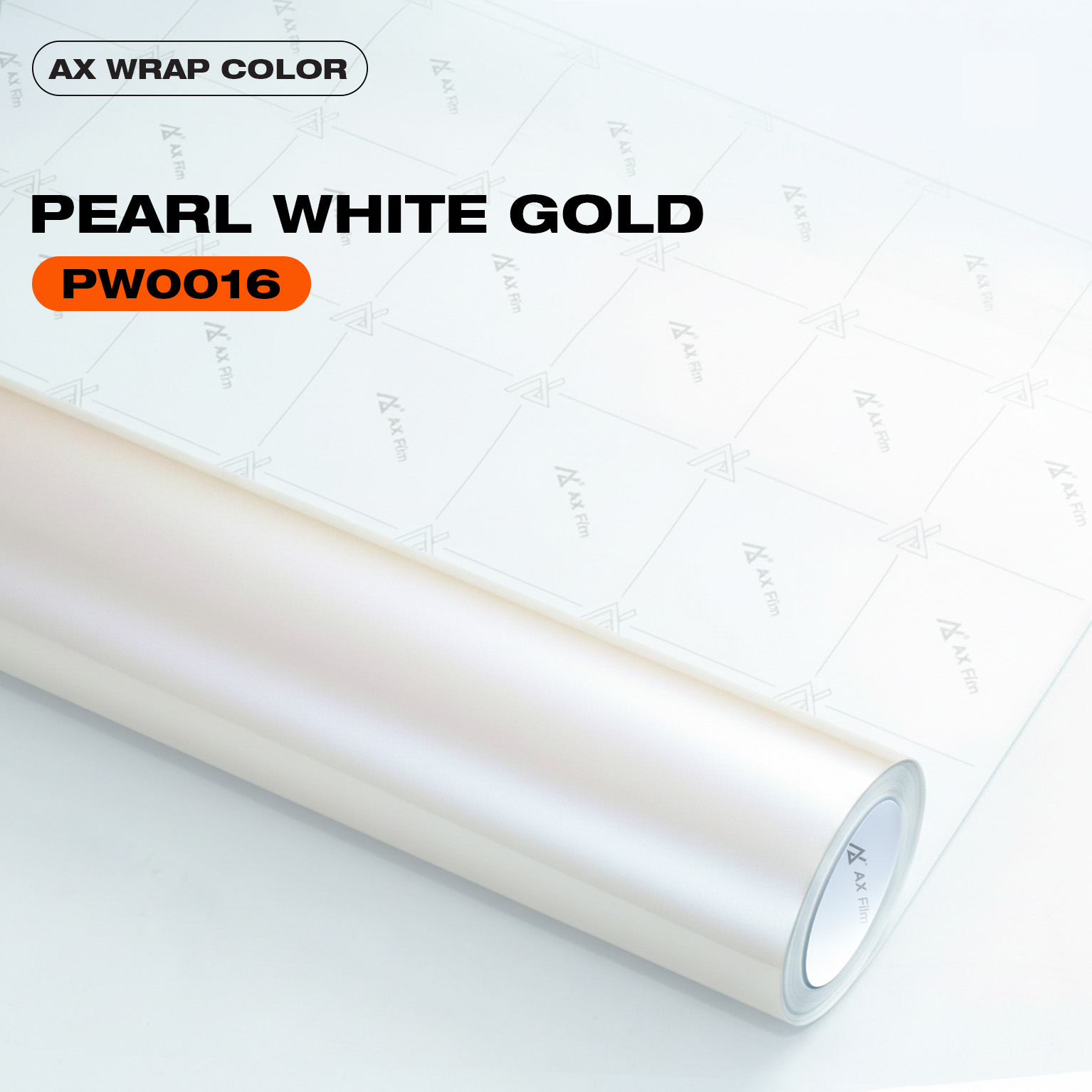 AX WRAP COLOR - PEARL WHITE GOLD